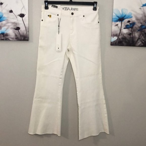 Yoga Jeans Wide Leg Cropped Jean - Picture 6 of 10